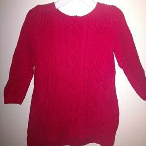 Old Navy Red Sweater Dress